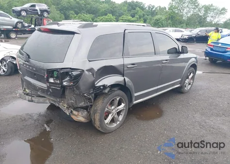 2015 Dodge Journey Crossroad из США, поврежденный, VIN 3C4PDCGB2FT611462